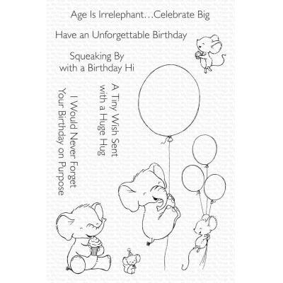 My Favorite Things Clear Stamps - Unforgettable Birthday